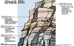 GEOLOGICAL ERAS by Mike Keefe