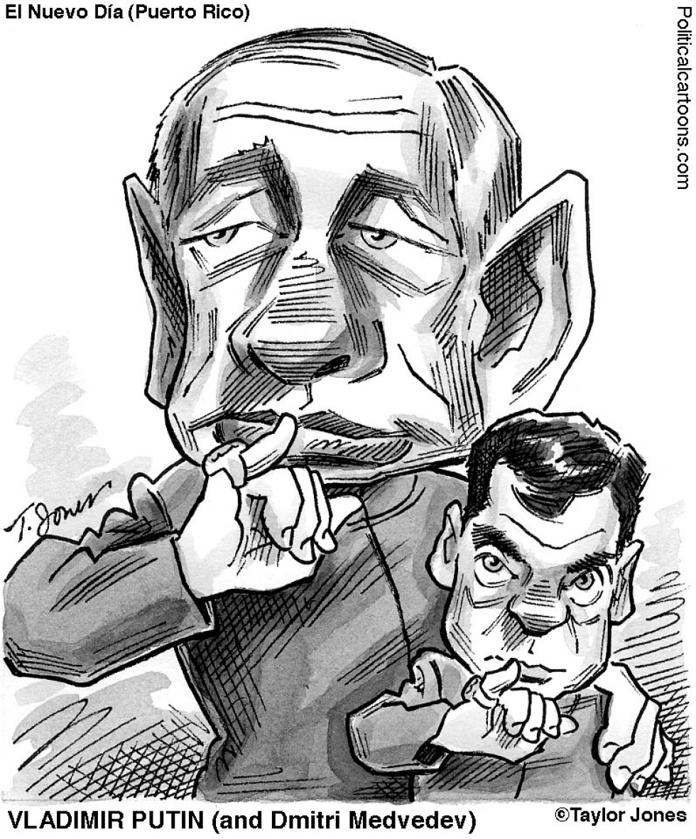  PUTIN AND MINI-ME by Taylor Jones