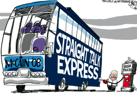 MCCAIN GAS by Pat Bagley