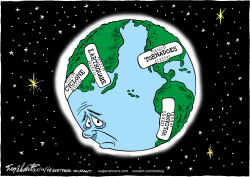 WORLD CATASTROPHES by Bob Englehart