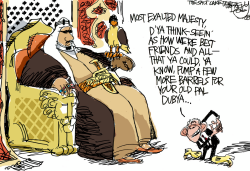 BUSH BEGS -  by Pat Bagley