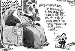 BUSH BEGS by Pat Bagley