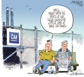 GM LAYOFFS by Patrick Corrigan