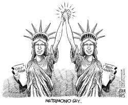 MATRIMONIO GAY by Adam Zyglis