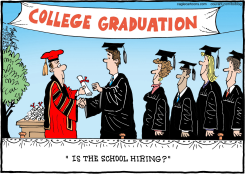 GRADUATION by Bob Englehart