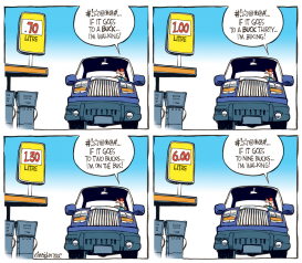 GAS PRICES SKYROCKET by Patrick Corrigan