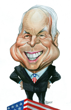 JOHN MCCAIN by Petar Pismestrovic