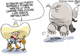 BUSH EL EXTERMINADOR DE CAMPAñAS  by Pat Bagley