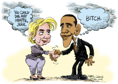 HILLARY AND OBAMA MAY BE DEAD  by Daryl Cagle