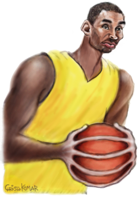 KOBE BRYANT -  by Christo Komarnitski