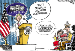 MCCLELLAN CONTRARIADO  by Pat Bagley