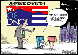 DEMOCRATIC NATIONAL CONVENTION by Bob Englehart