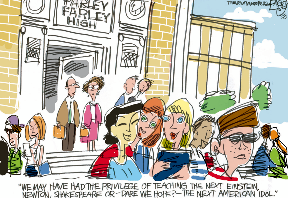  SCHOOLS OUT  by Pat Bagley