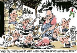 CHENEY BUSH INBREEDING by Pat Bagley