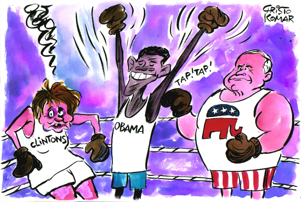  OBAMA'S VICTORY  by Christo Komarnitski