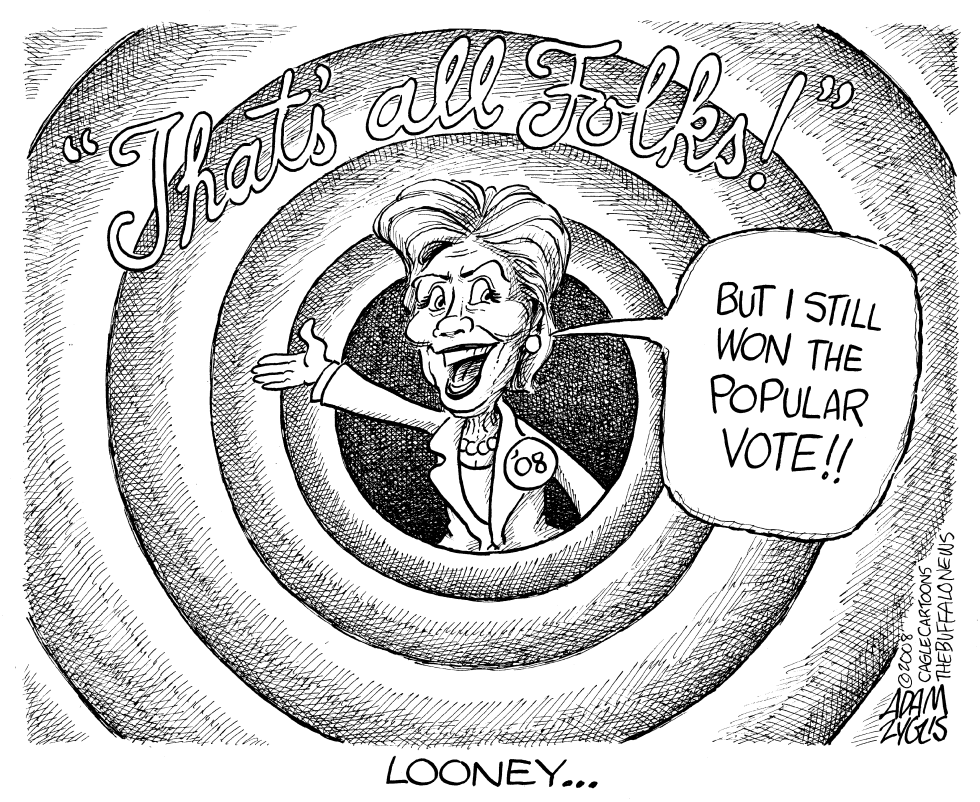  LOONY HILLARY by Adam Zyglis