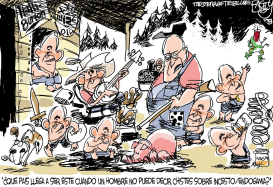 ENDOGAMIA DE BUSH Y CHENEY  by Pat Bagley