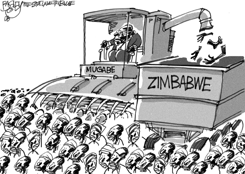  MUGABE by Pat Bagley