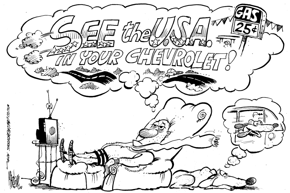  SEE THE USA IN YOUR CHEVROLET by Mike Lane