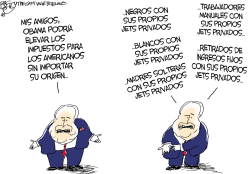 MCCAIN HABLA DE IMPUESTOS  by Pat Bagley