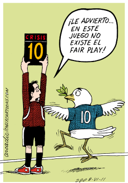 LA PAZ AL JUEGO DE LA CRISIS COL by Arcadio Esquivel