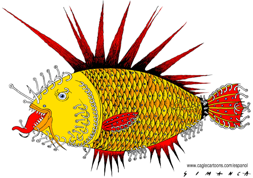  PUNK FISH  by Osmani Simanca