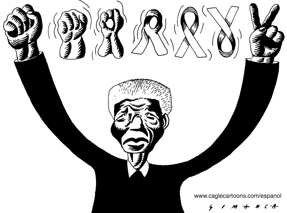  NELSON MANDELA by Osmani Simanca