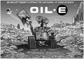 OIL-E by RJ Matson