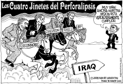 LOS CUATRO JINETES DEL PERFORALIPSIS by Wolverton