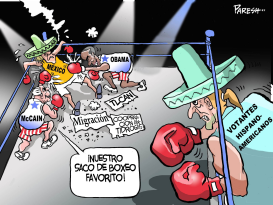 GOLPEANDO A MEXICO by Paresh Nath