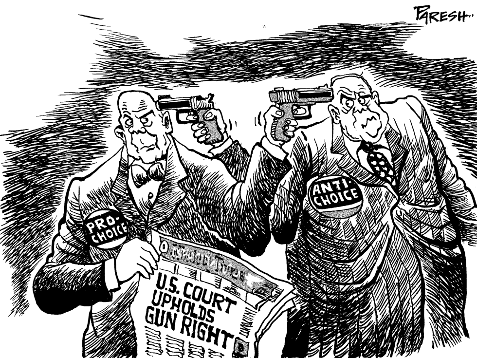  AMERICAN GUN RIGHT by Paresh Nath