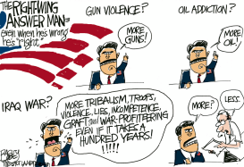 RIGHT WINGER by Pat Bagley