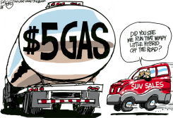 SUV SALES by Pat Bagley