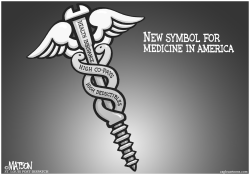 NEW SYMBOL FOR MEDICINE IN AMERICA by RJ Matson