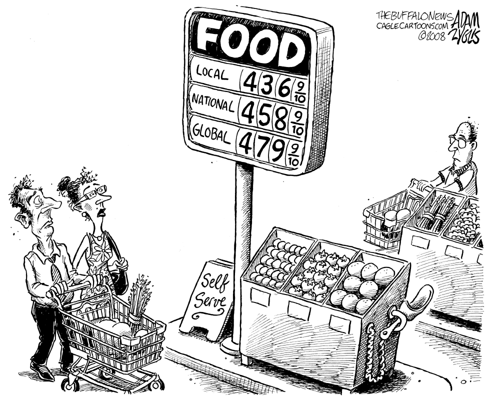  FUEL IN OUR FOOD by Adam Zyglis