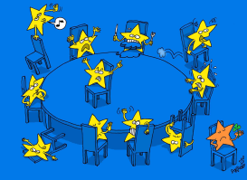 EU IN CRISIS by Stephane Peray