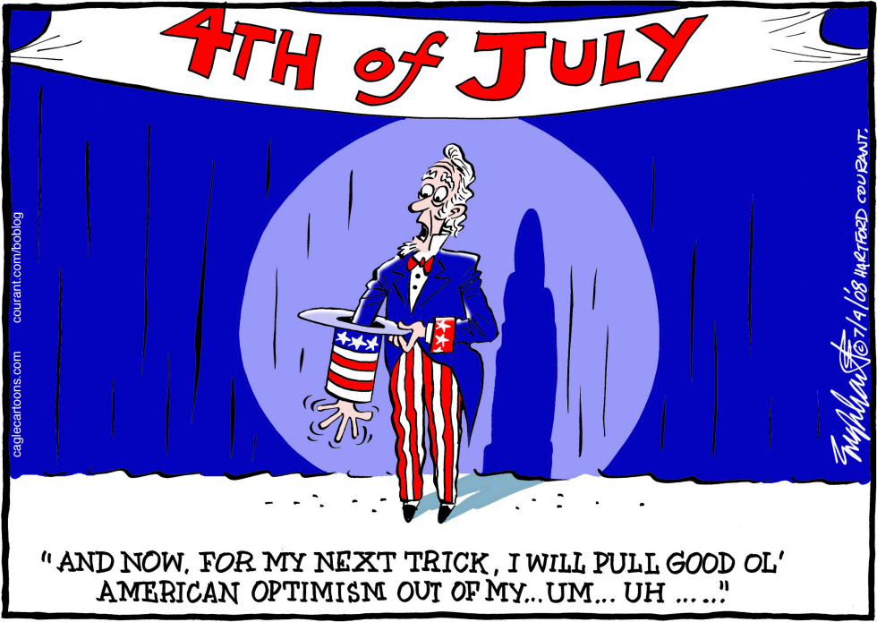  FOURTH OF JULY by Bob Englehart