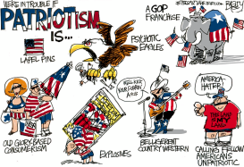 PATRIOTISM by Pat Bagley