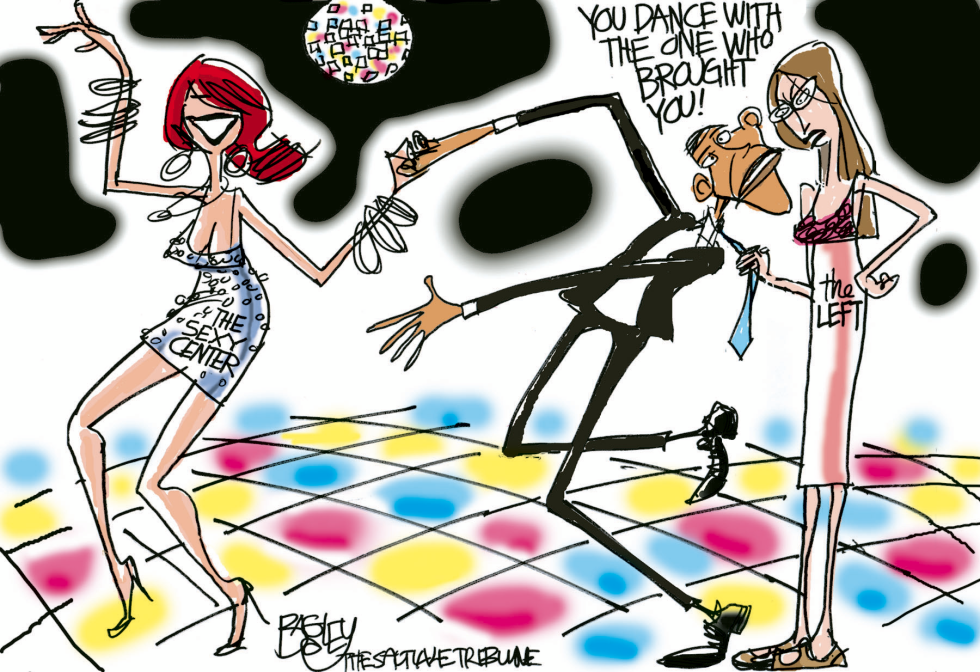  OBAMA GIRLS by Pat Bagley