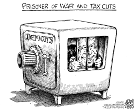 PRISONER OF WAR by Adam Zyglis