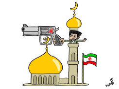 IRANS FINGER ON THE TRIGGER by Stephane Peray