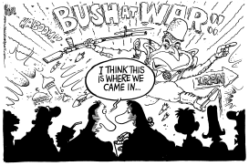 BUSH AT WAR WHERE WE CAME IN by Mike Lane