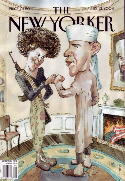 NEW YORKER COVER FOR CAGLE COLUMN by Daryl Cagle