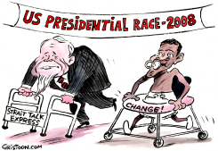 US PRESIDENTIAL RACE  by Christo Komarnitski