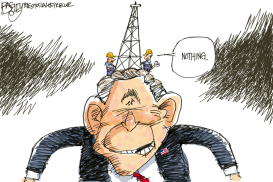 DRILLING BUSH by Pat Bagley