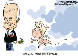 LIMBAUGH LOVE by David Fitzsimmons