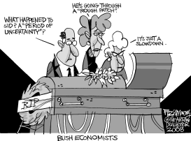 BUSH ECONOMISTS by David Fitzsimmons