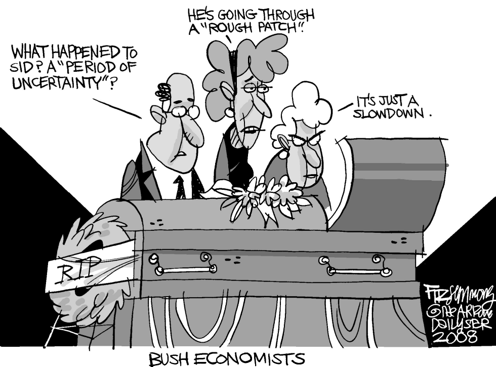  BUSH ECONOMISTS by David Fitzsimmons