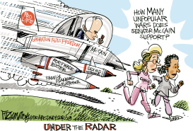 UNDER THE RADAR by David Fitzsimmons