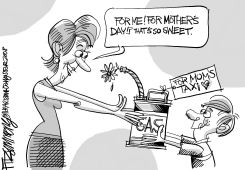 MOTHERS DAY GAS by David Fitzsimmons